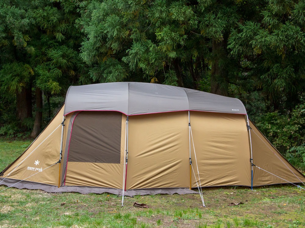 スノーピークの新作テント「エントリー2ルームエルフィールド」って