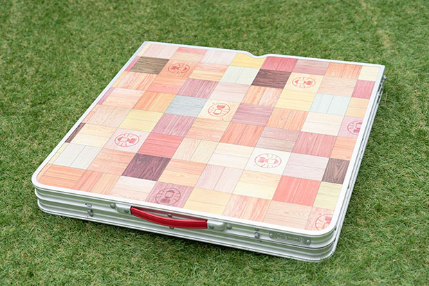 コールマンテーブル ナチュラルモザイクリビングテーブル 120 | チェア