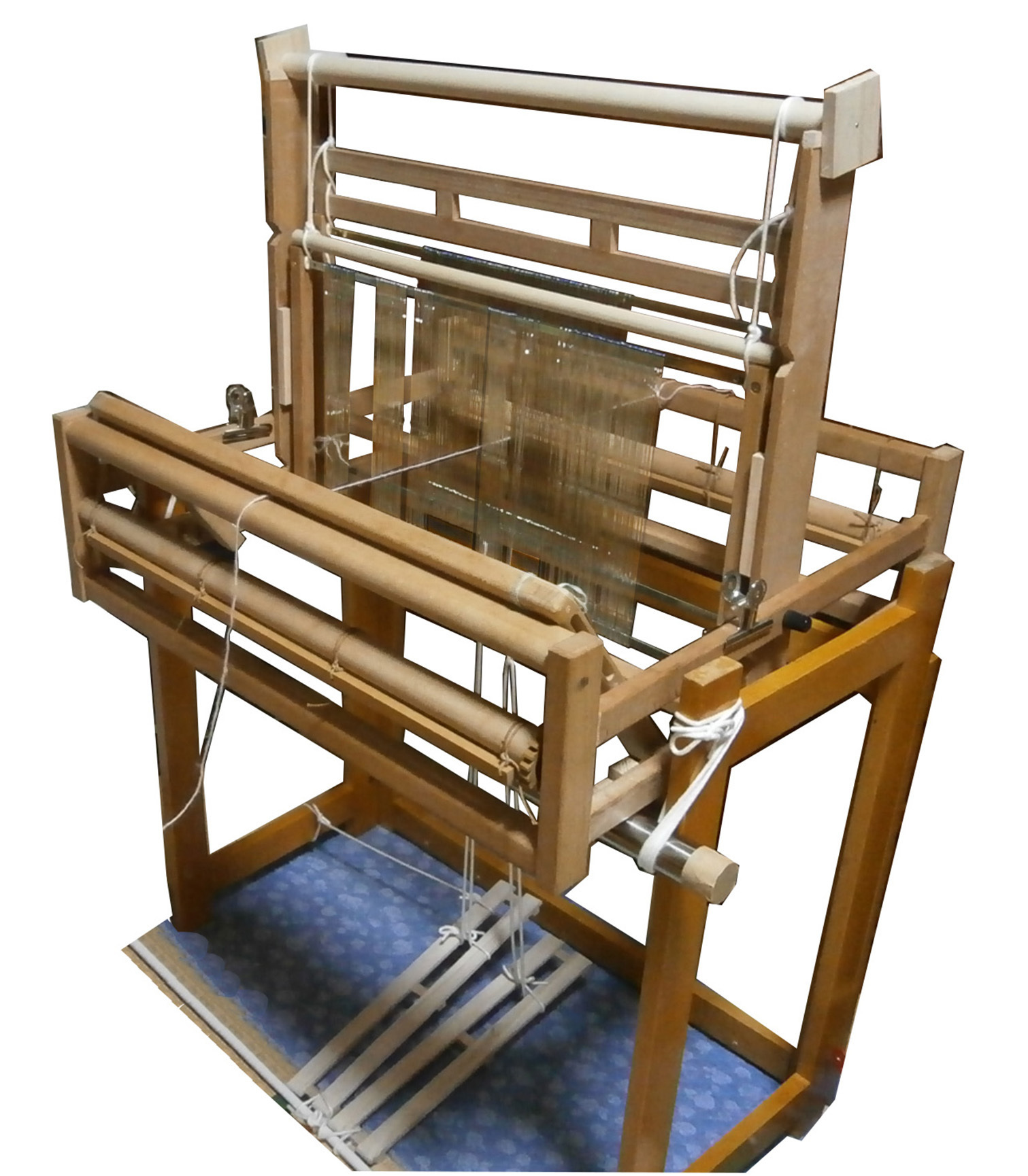 カランコ＋さをりの綜絖」に踏み木をつける: 暮らしを楽しみたい