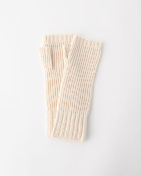 10G 片畦編み カシミヤ アームウォーマー SL10W-1068
