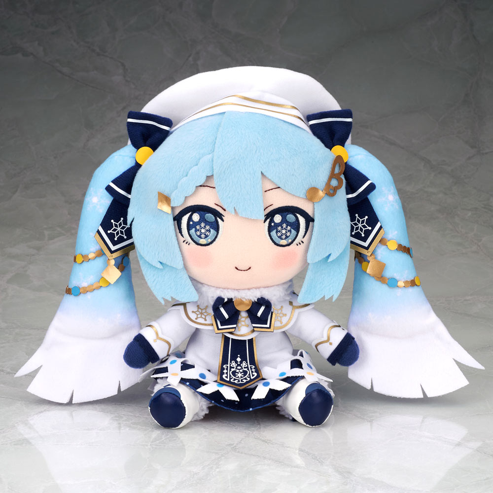 グッズ]雪ミクぬいぐるみ Glowing Snow Ver. | SNOW MIKU 2021