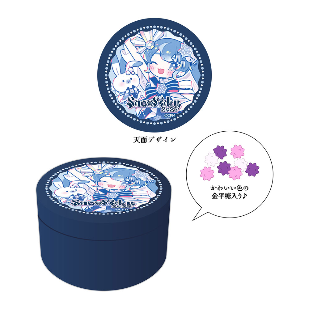 グッズ]SNOW MIKU 2025 缶入り金平糖｜SNOW MIKU 2025