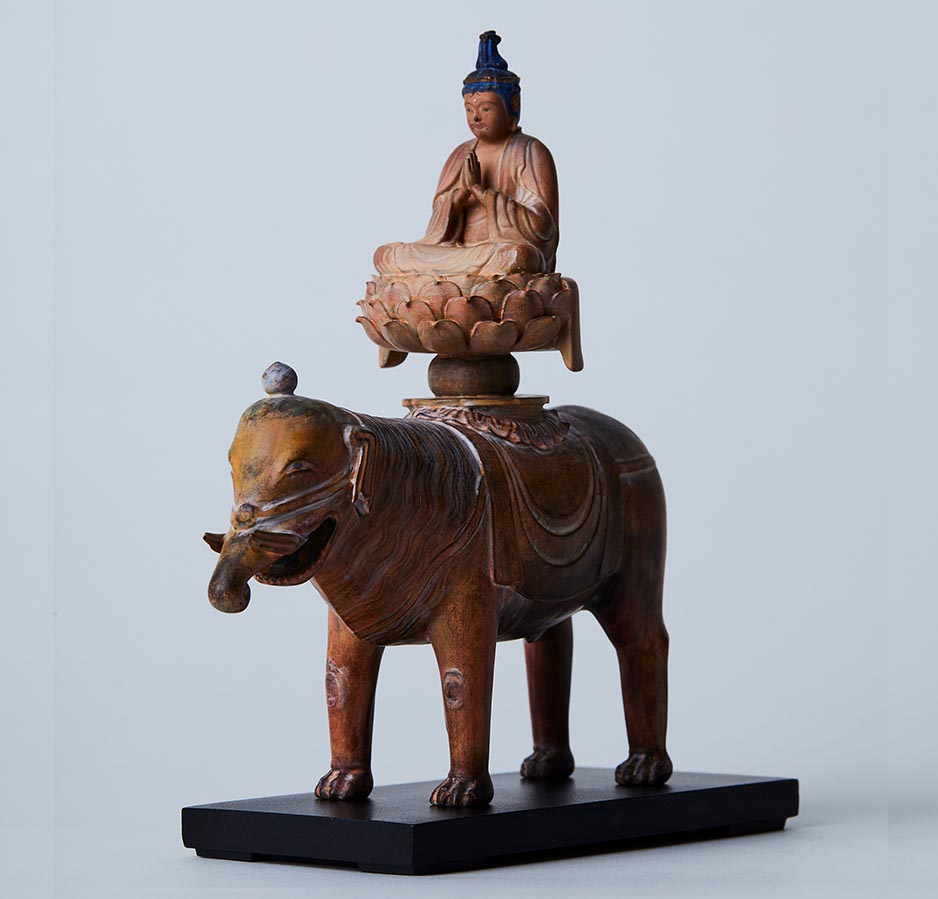 TanaCOCORO[掌]普賢菩薩騎象像 - インテリア仏像のイスム