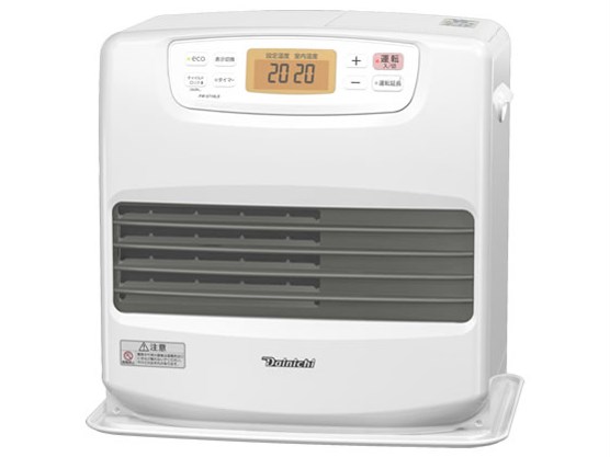 ダイニチ 石油ファンヒーター FW-5719LS -W クールホワイト 木造15畳