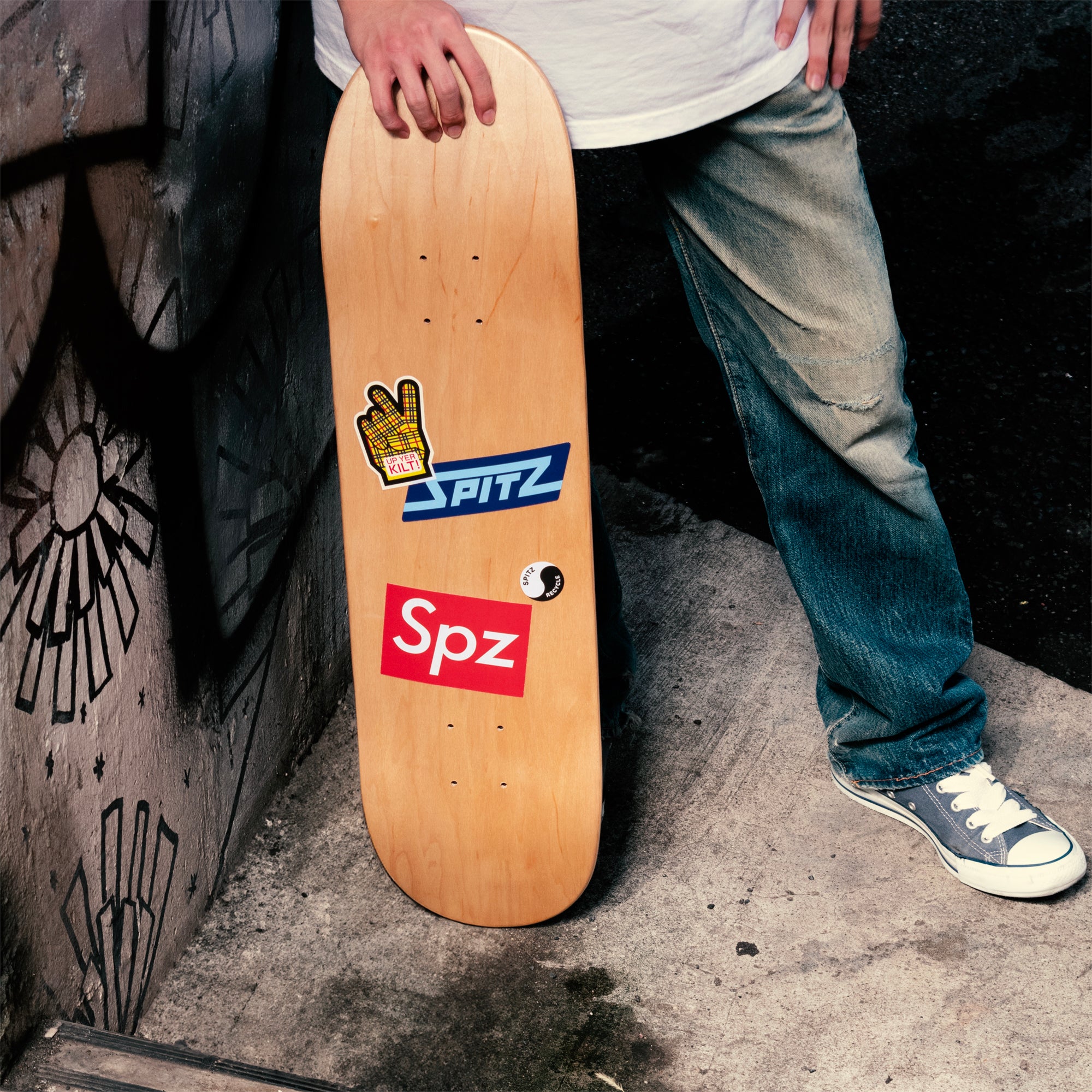 オリジナルスケートボードデッキ – SPITZ,NOW! 〜ロック大陸の物語展