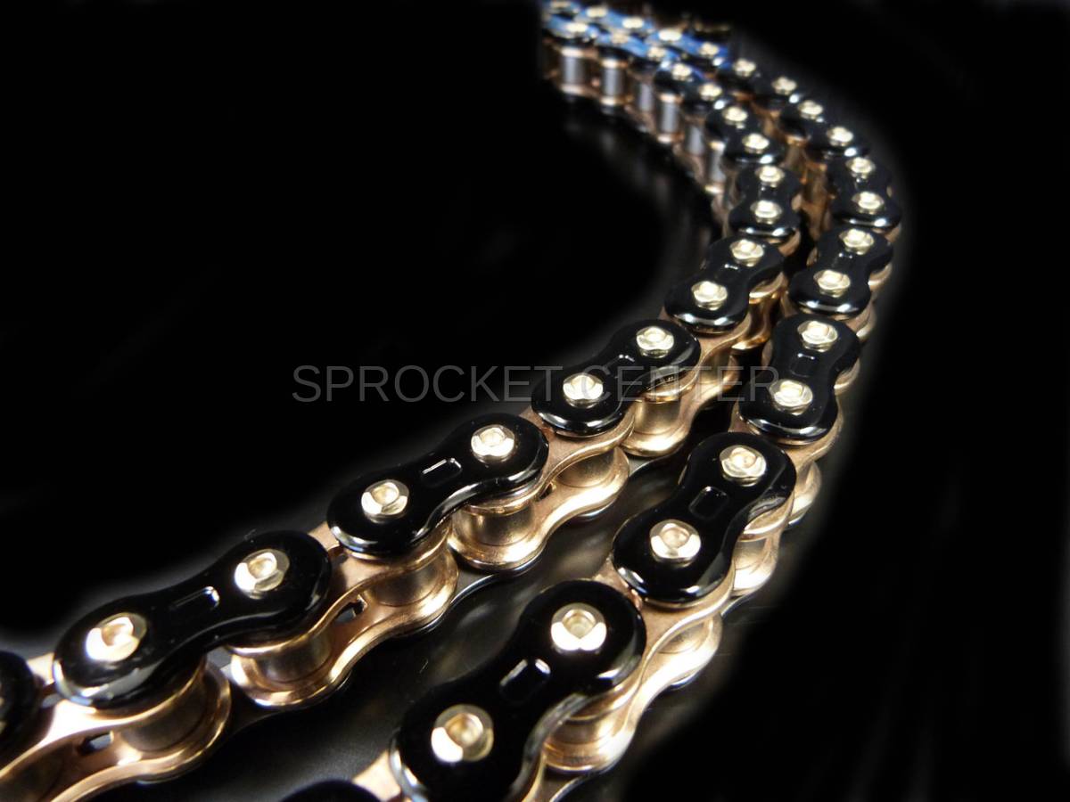 ThreeD Chain 525 Z Series X'Ring Chain - GOLD, CHROME or BLACK