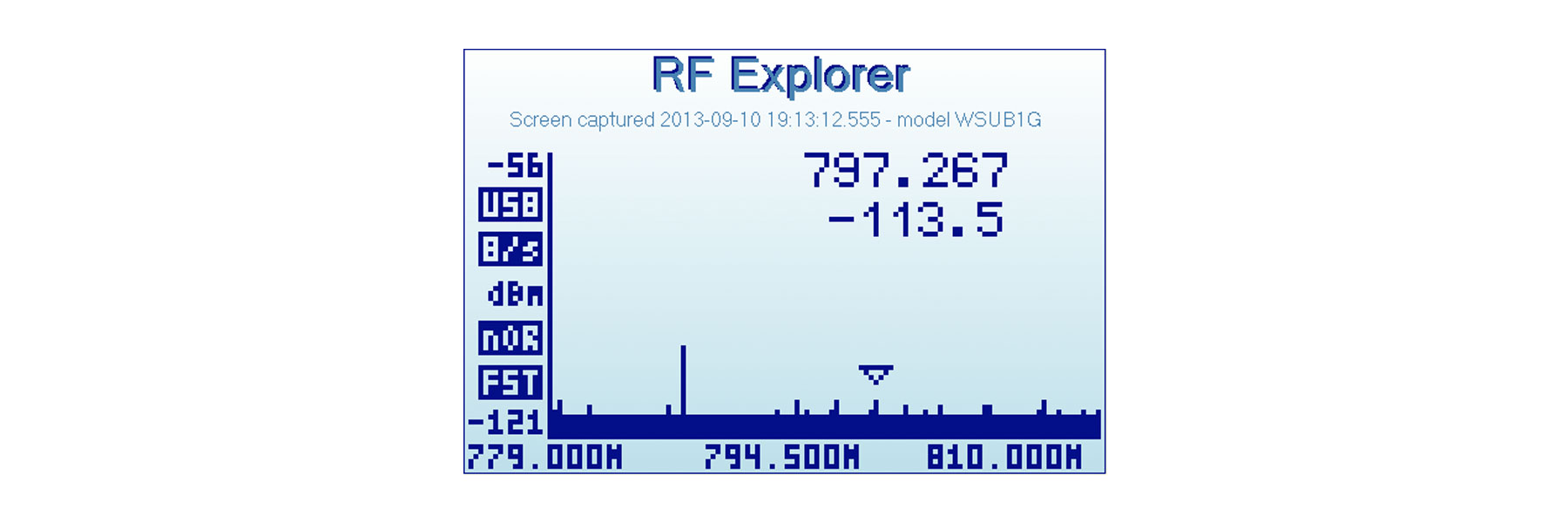 RF Explorer 3G Combo/6G Combo ※取り扱い終了 スペクトラムアナライザー-