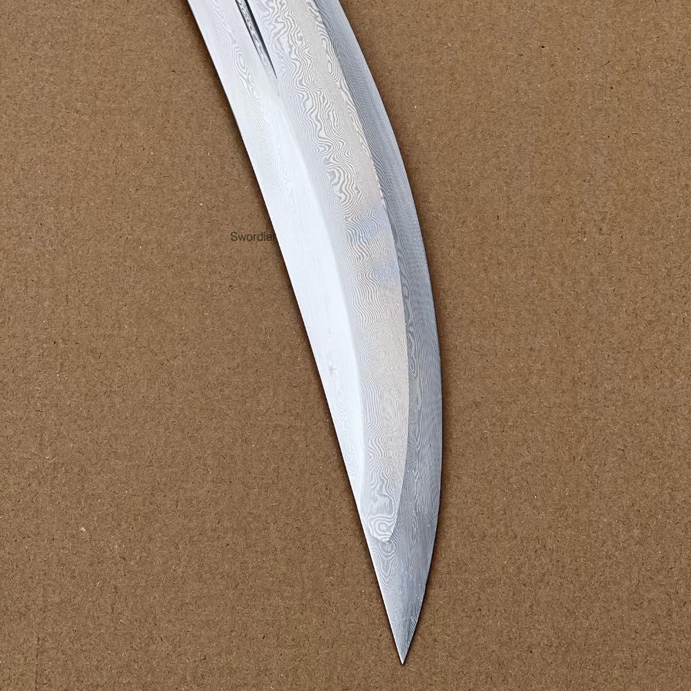 SWK-10661 Swordier 86-Inch Naginata With Pattern Weld Blade