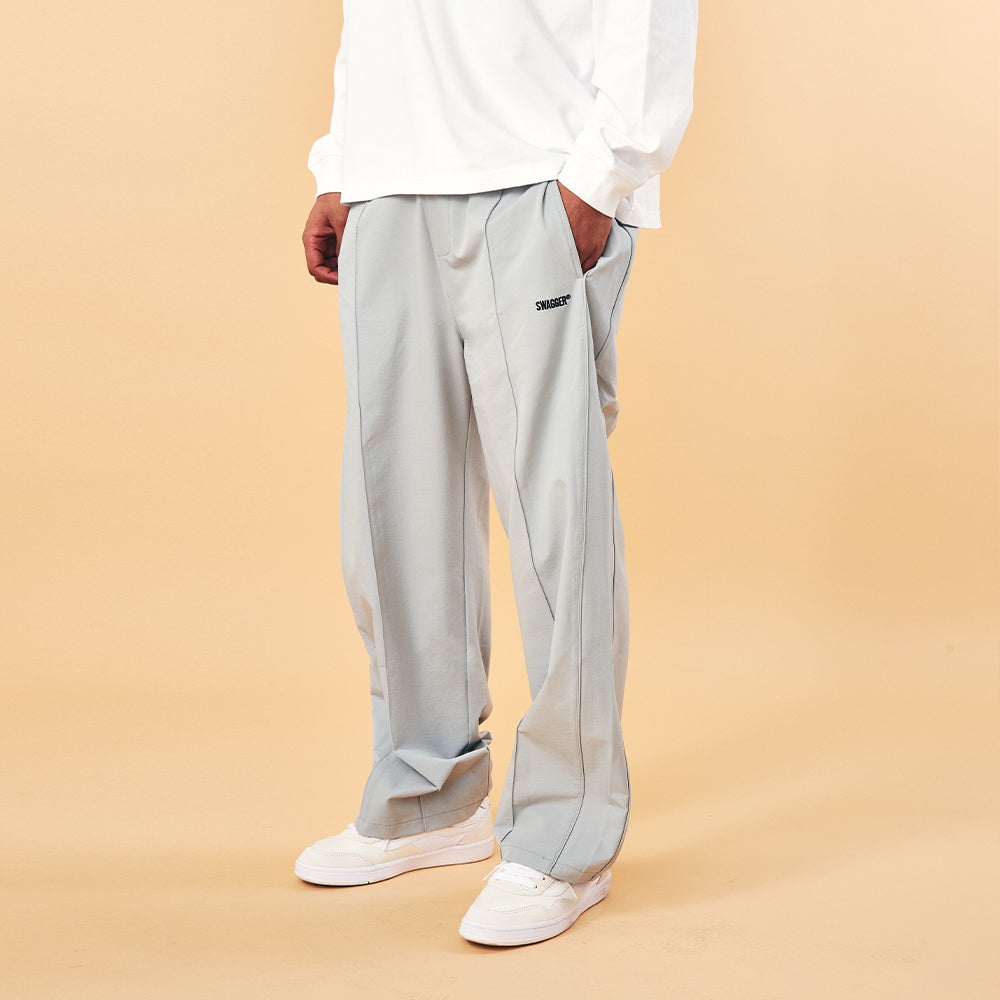 SIDE LINE TRACK PANTS GRAY – SWAGGER® OFFICIAL SITE