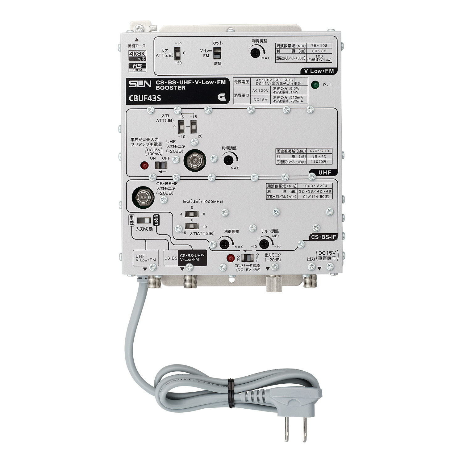 CBUF43S｜サン電子株式会社