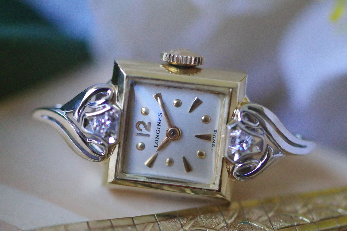 LONGINES ロンジン 14金ケース＆ダイヤモンド コンビカラー