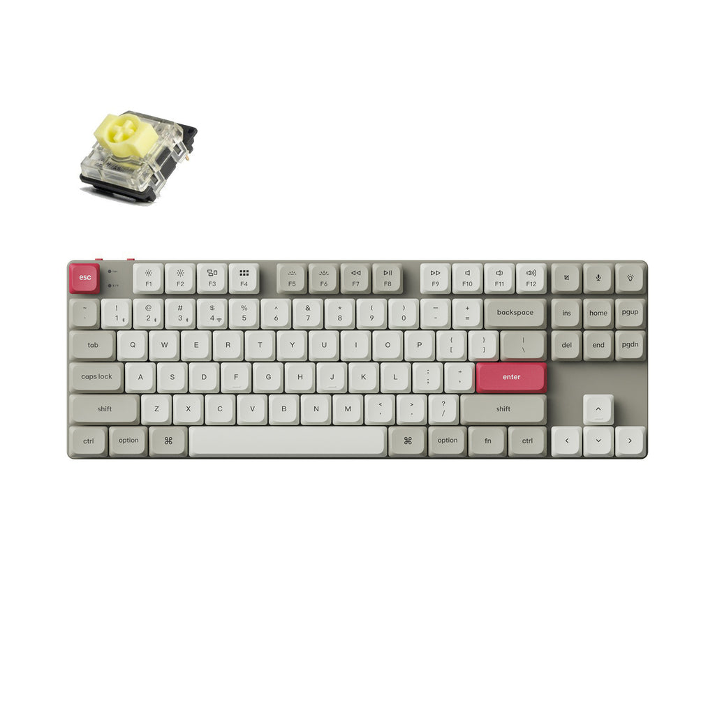 Keychron K1 Max Retroカラー QMK ワイヤレス カスタム・メカニカル