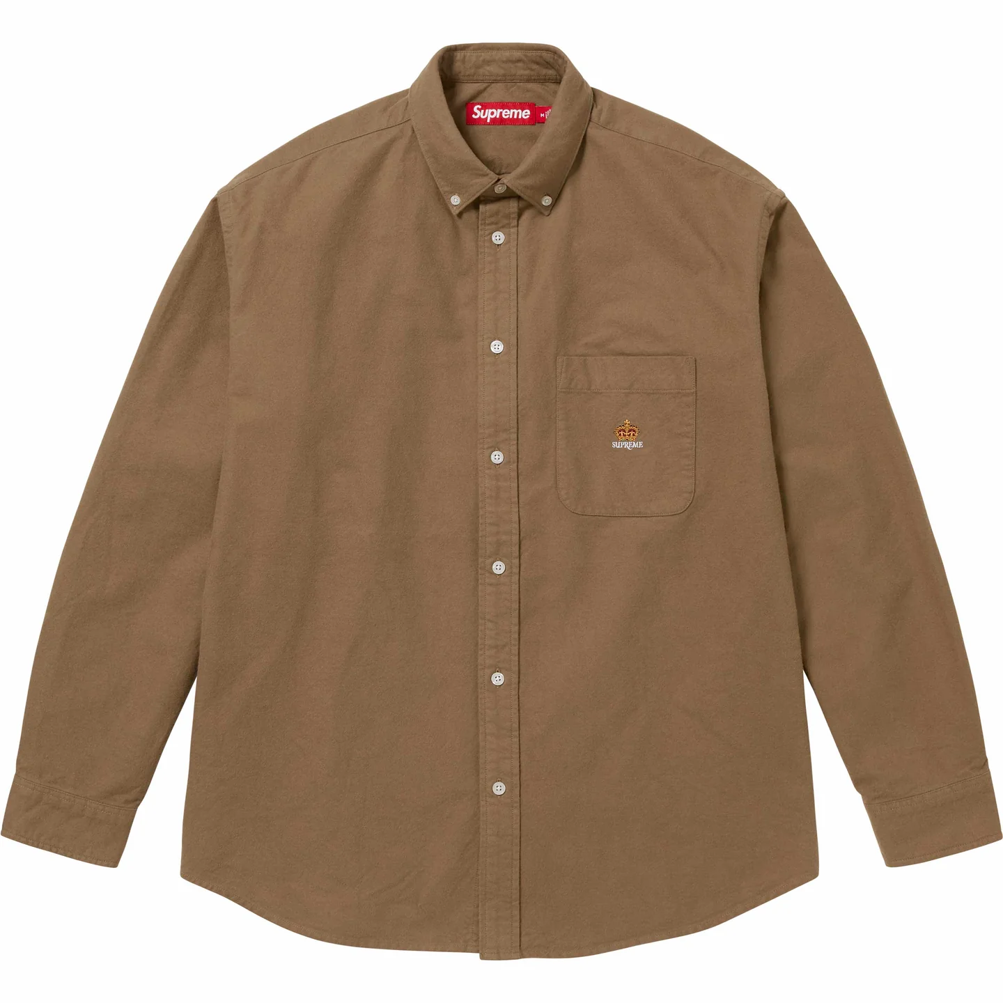 Loose Fit Flannel Oxford Shirt | Supreme 24fw
