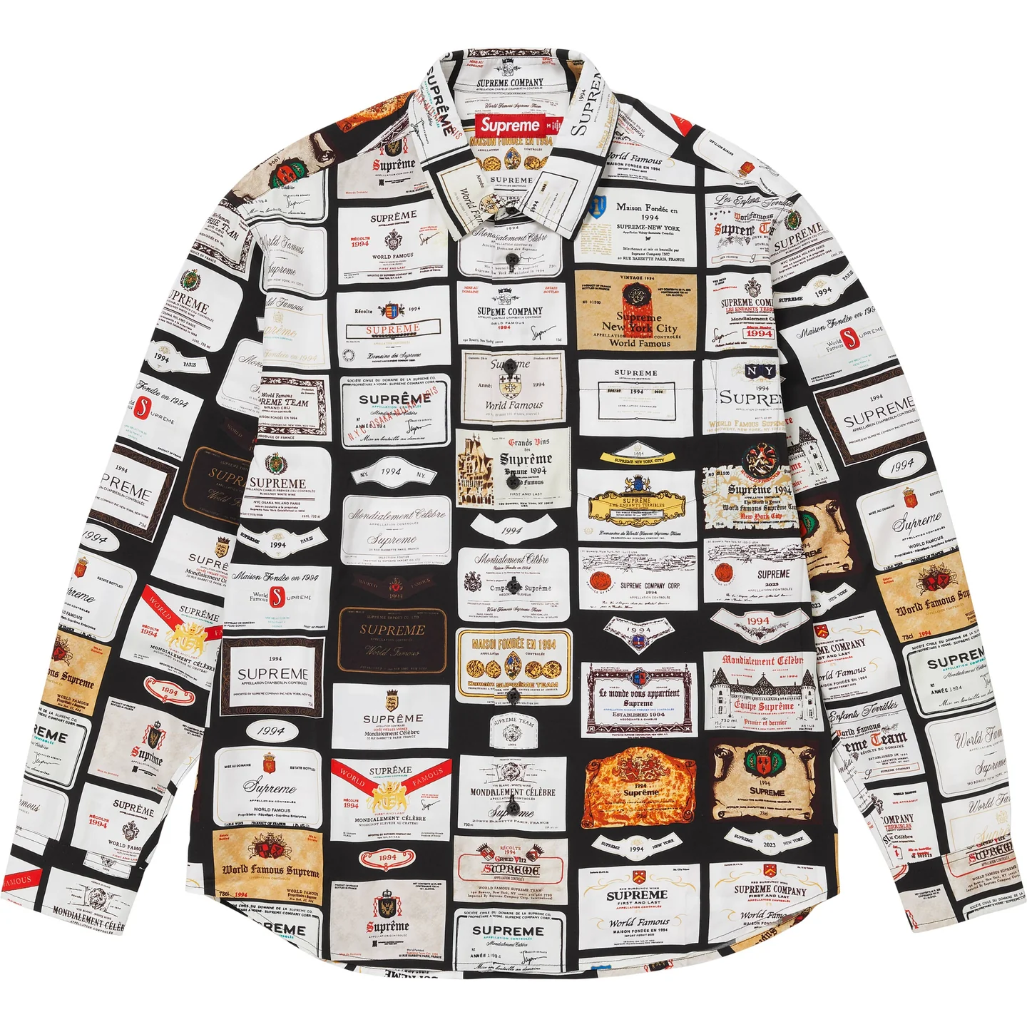 Label Shirt | Supreme 24fw
