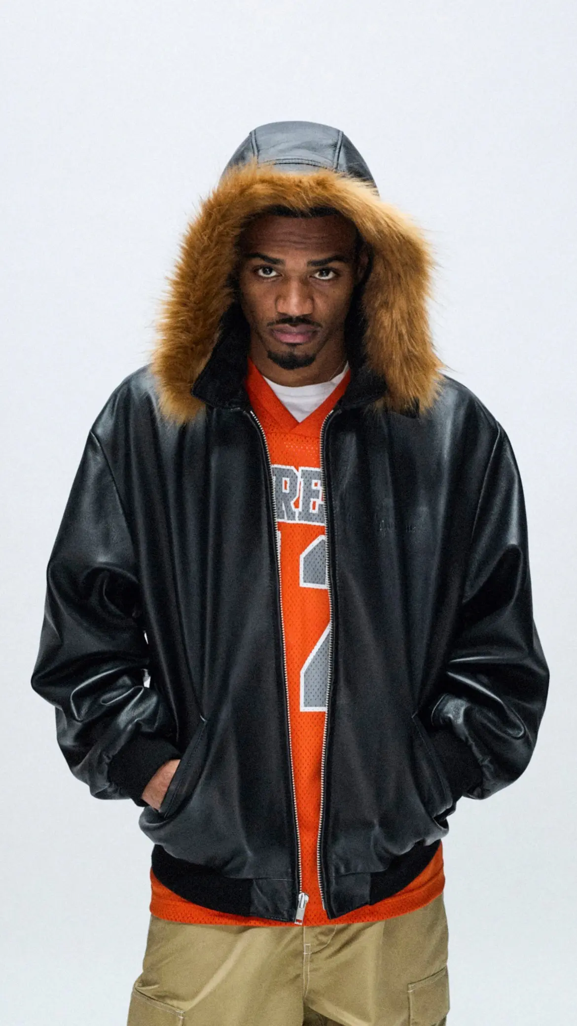 Supreme®/Schott® Hooded Leather Bomber Jacket | Supreme 24ss