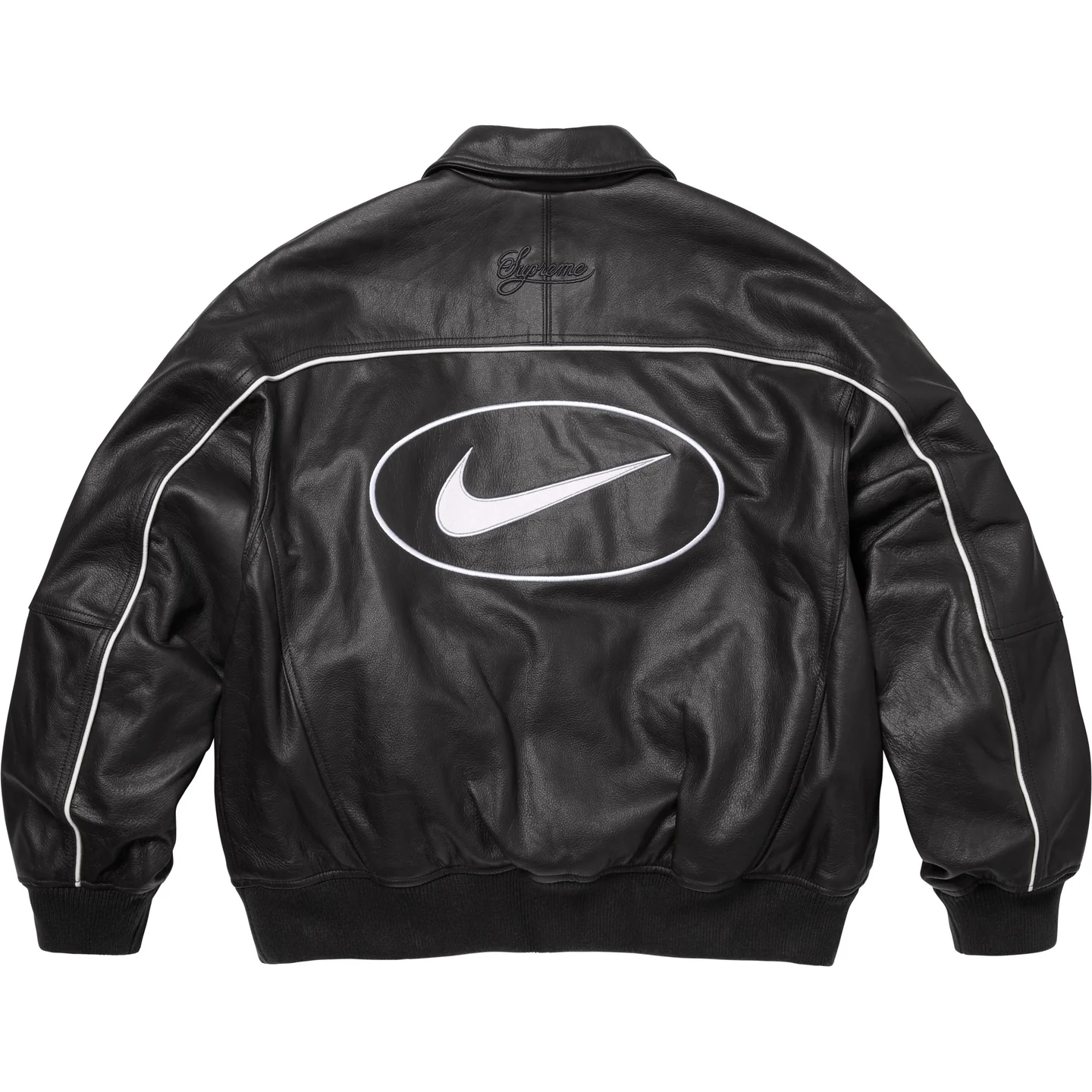 Supreme®/Nike® Leather Varsity Jacket | Supreme 25ss