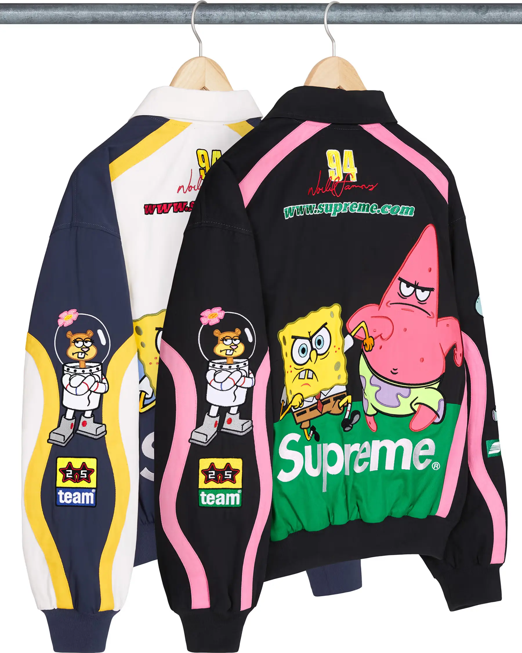 Supreme®/SpongeBob SquarePants Jeff Hamilton Racing Jacket
