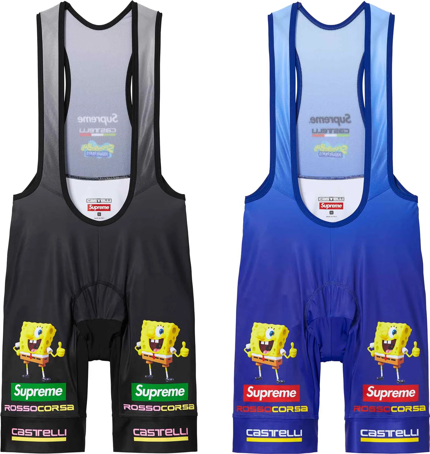 Supreme®/SpongeBob SquarePants Castelli® Cycling Bib | Supreme 25ss