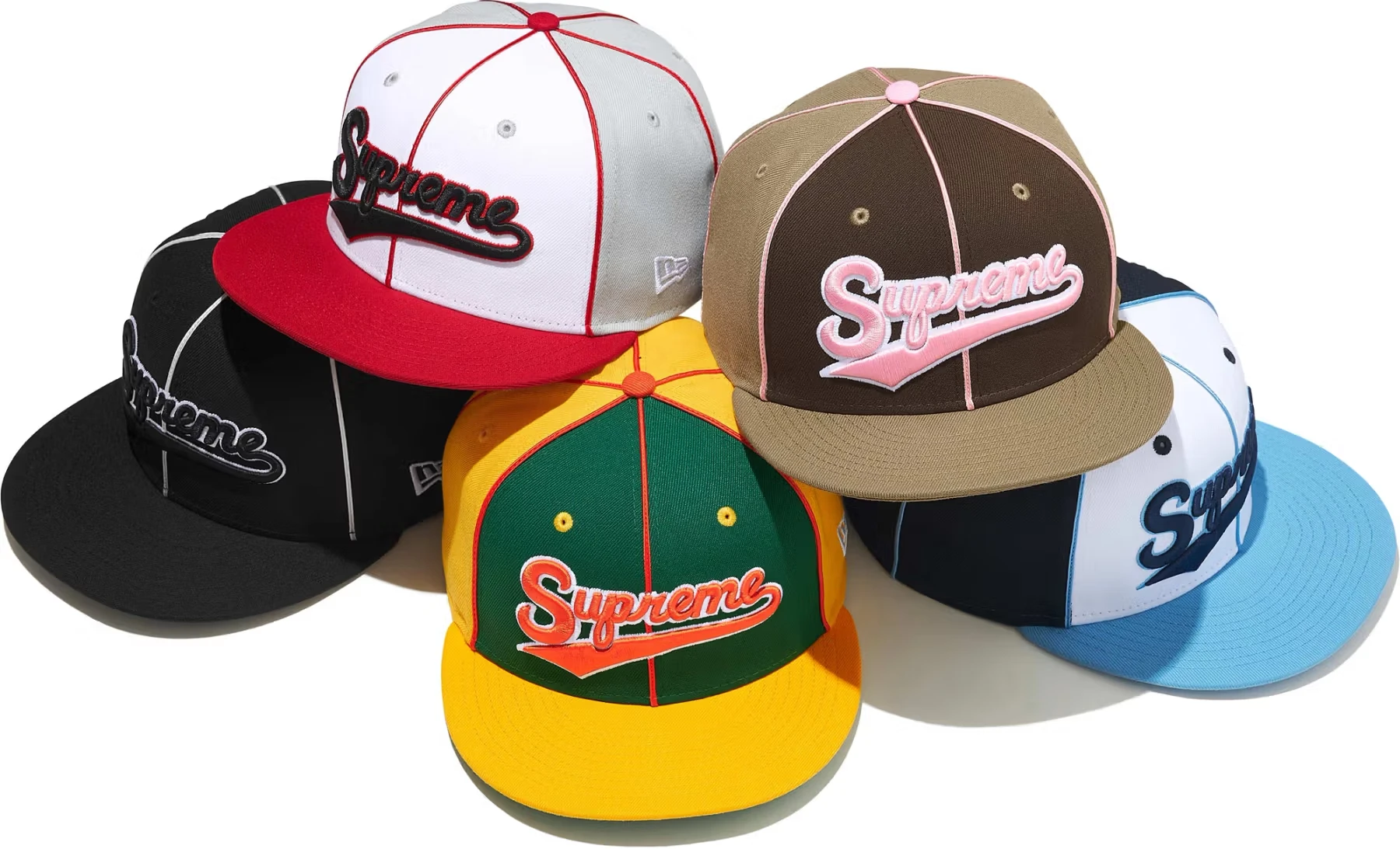 Piping Script Logo New Era® | Supreme 25ss
