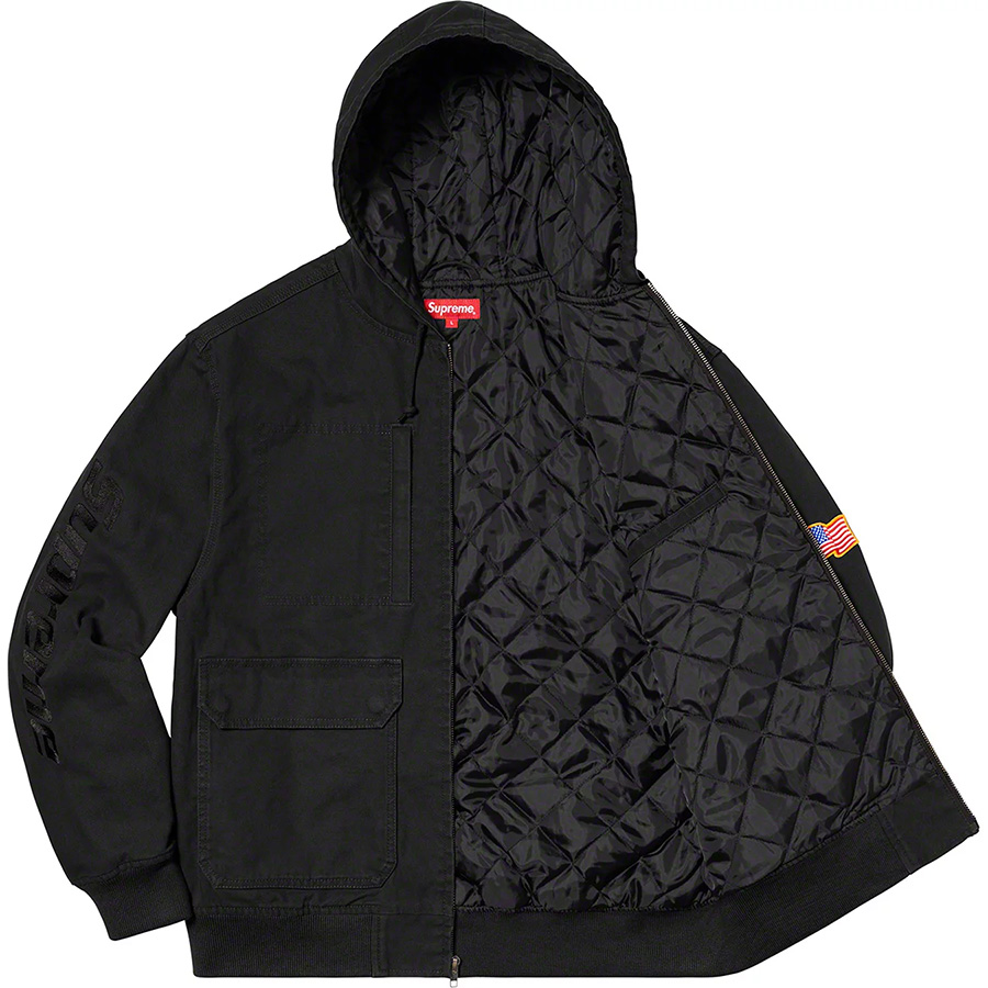 Canvas Hooded Work Jacket | Supreme 20ss
