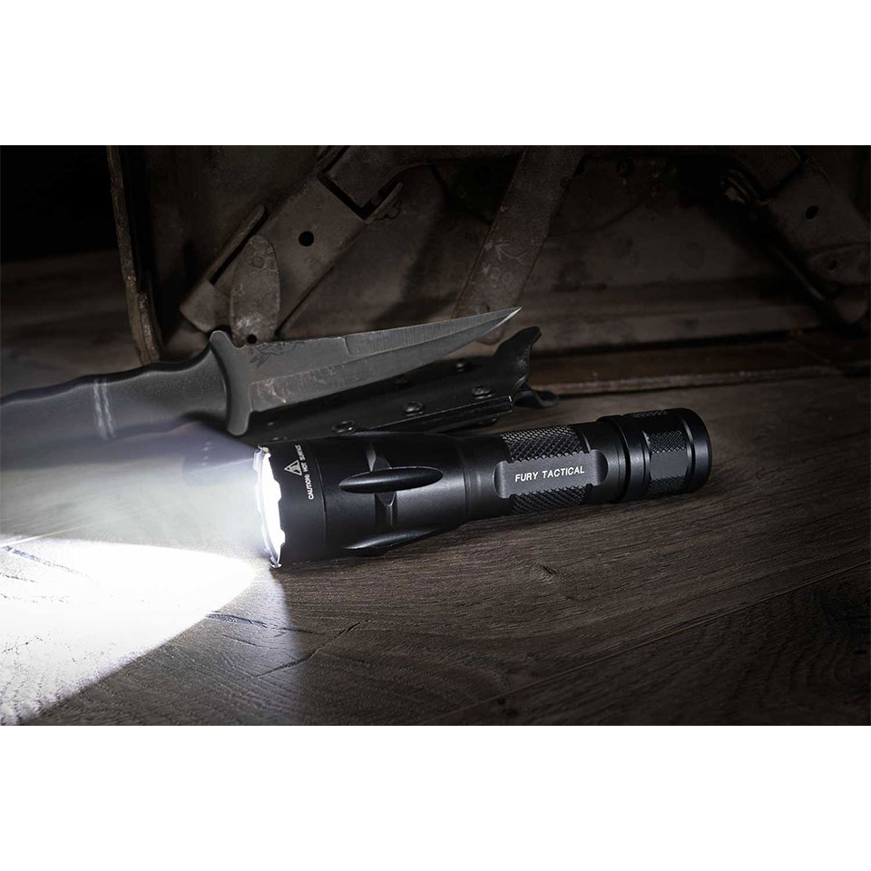 SUREFIRE FURY DFT – Dual-Fuel Tactical LED Flashlight | SUREFIRE