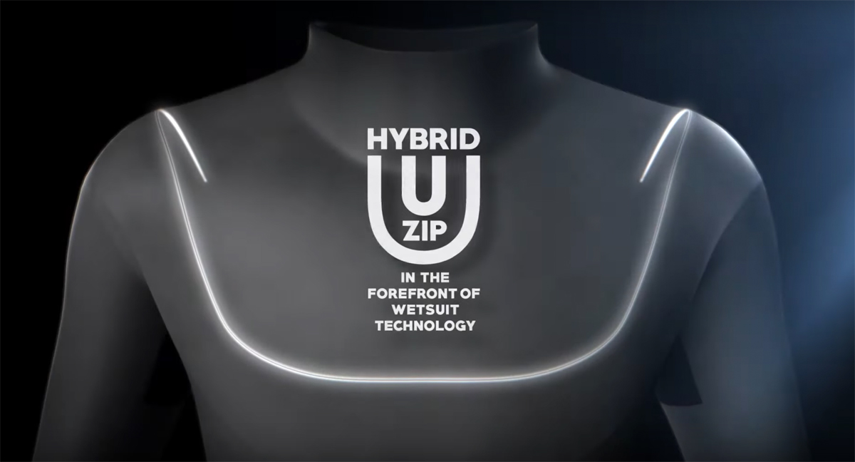 最新WETSUITSレビュー】進化したジップシステム”HYBRID U-ZIP”搭載の