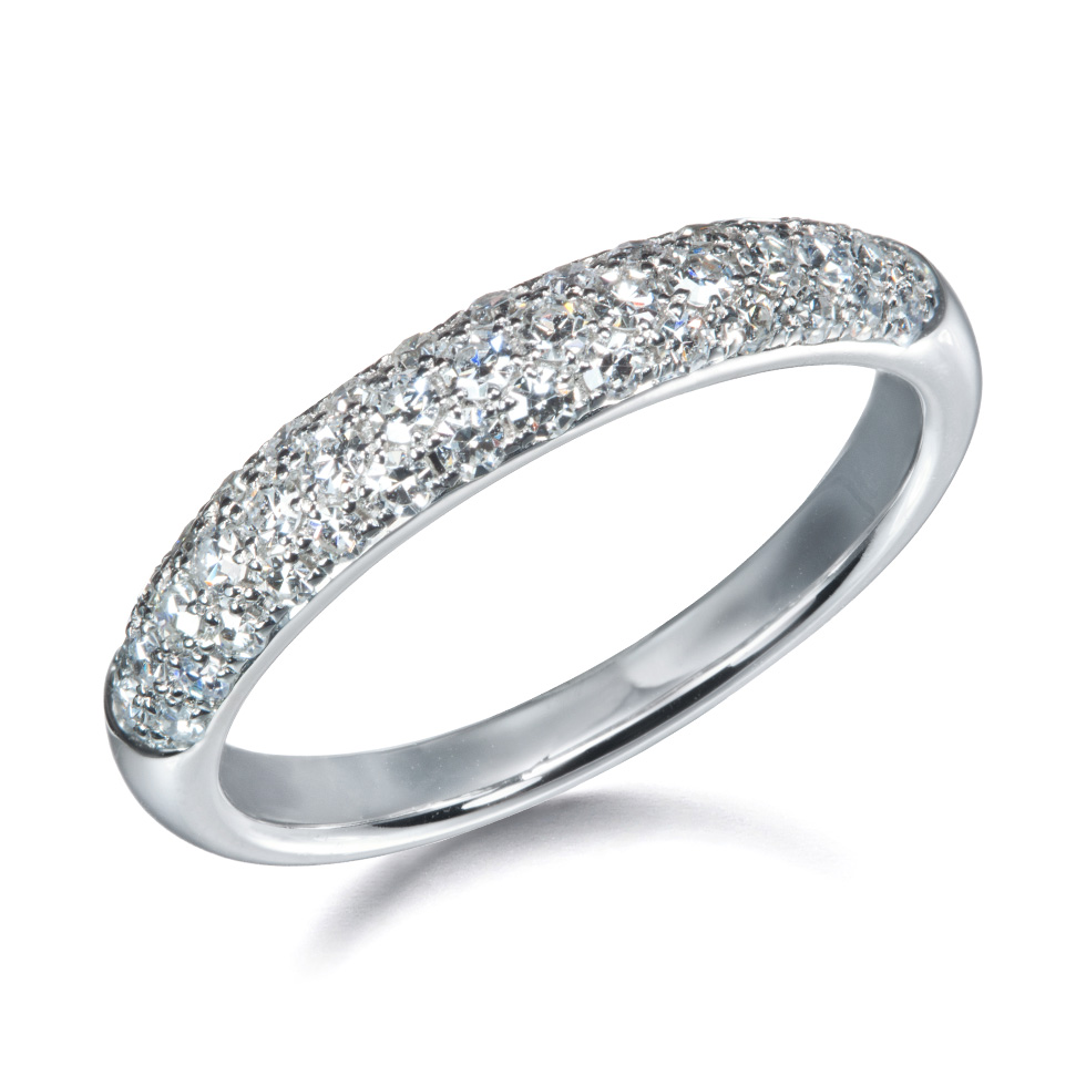 ハーフエタニティリング | ダイヤモンドバンドリング | SUWAブライダル