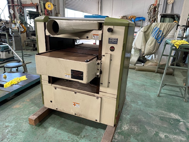 新着情報【飯田工業の自動一面鉋盤LEGATO SX－534の中古が