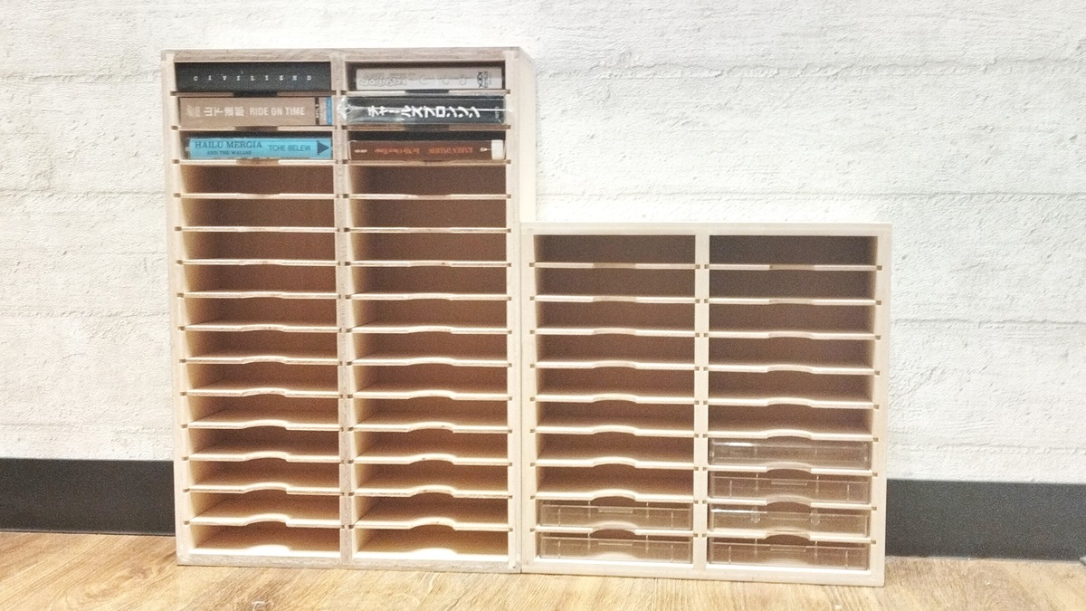 カセットテープ収納ケース/カセット収納ケース｜CD・レコード