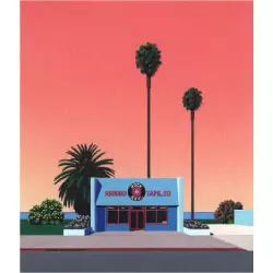 永井 博氏 RECORD STORE DAY JAPAN 2013 描き下ろしイラスト原画 原寸