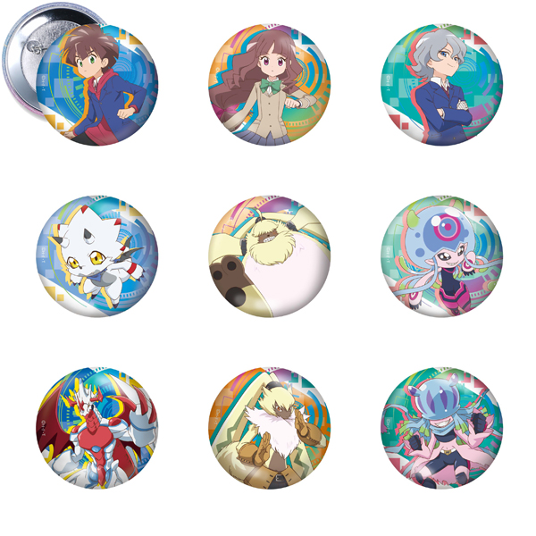 デジモンゴーストゲーム】缶バッジ（ランダム1個）: 雑貨｜東映