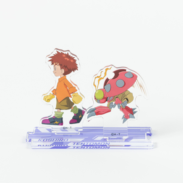 デジモンアドベンチャー】アクリルスタンド 光子郎＆テントモン