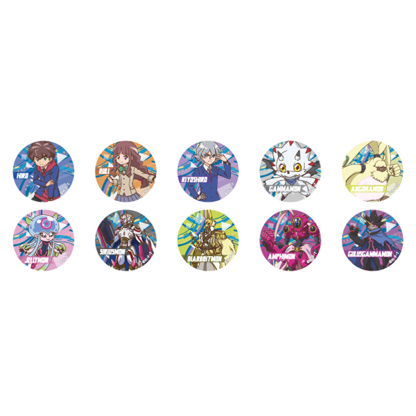 デジモンゴーストゲーム】缶バッジ（全10種ランダム1個）: 雑貨｜東映