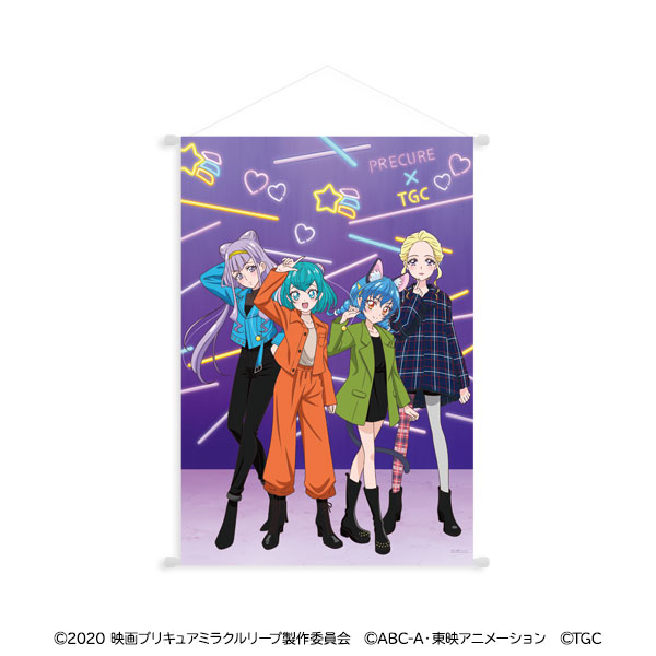 映画プリキュアミラクルリープ】TGCコラボ B0サイズタペストリーE