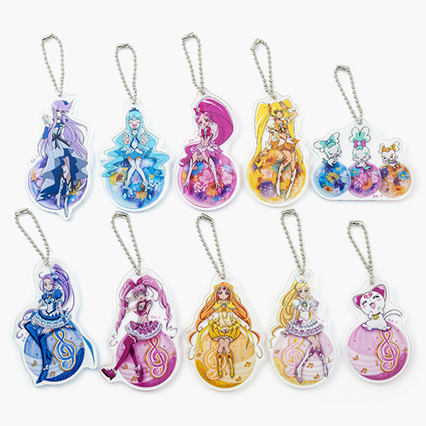 プリキュアオールスターズ】ランダムオーナメントキーホルダー vol.3