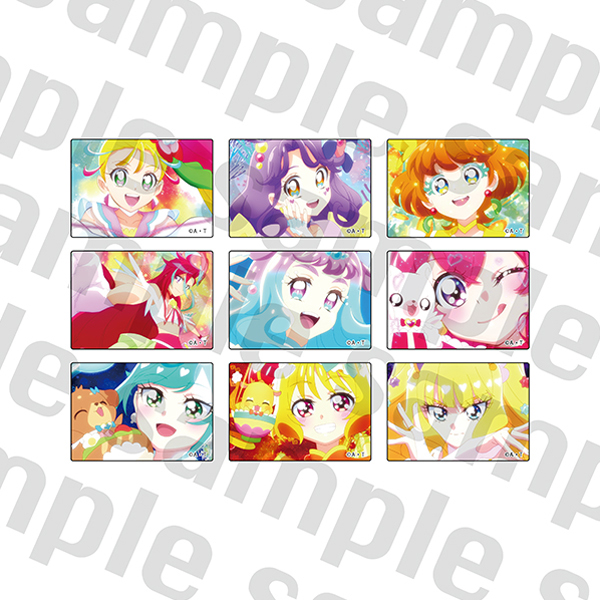 全プリキュア展】アクリルマグネット(2021～2022)（全9種ランダム1個