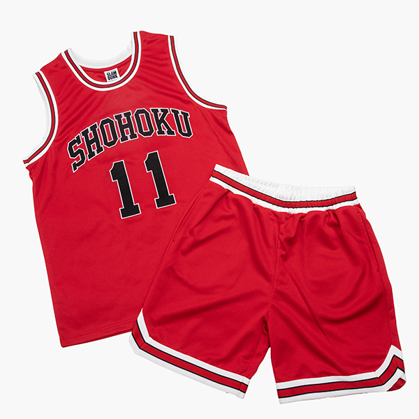 M】THE FIRST SLAM DUNK 湘北ユニフォームセット（流川楓）: アパレル