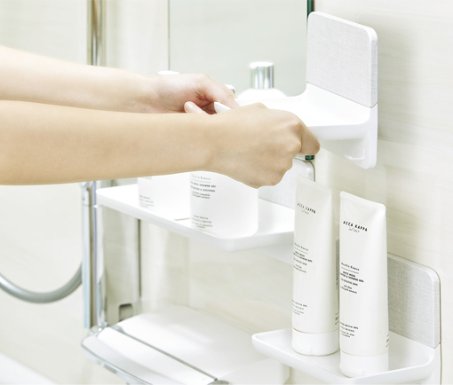 LIXIL・INAX マグネットシェルフ300W 浴室部品 [NT-300A(2)-1S/N11-EC