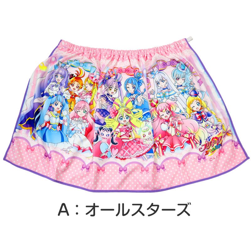 プリキュア ラップタオル 巻きタオル キッズ 女の子 マイクロ