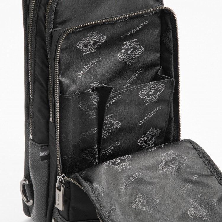 Orobianco／オロビアンコ ソロペルテ ボディバッグ 5L 660g 92959(01