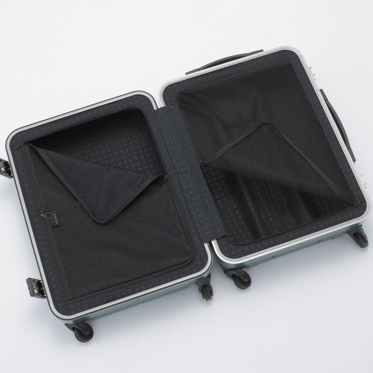 PROTECA／プロテカ チェッカーフレーム スーツケース 日本製 54L