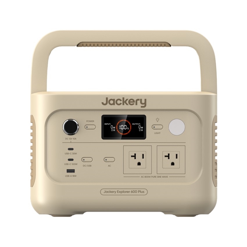 Jackery ポータブル電源 600 Plus サンドゴールド JE-600C-SJ:モバイル