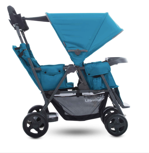 Joovyの二人乗りベビーカー、Caboose Ultralight Stroller | みらい