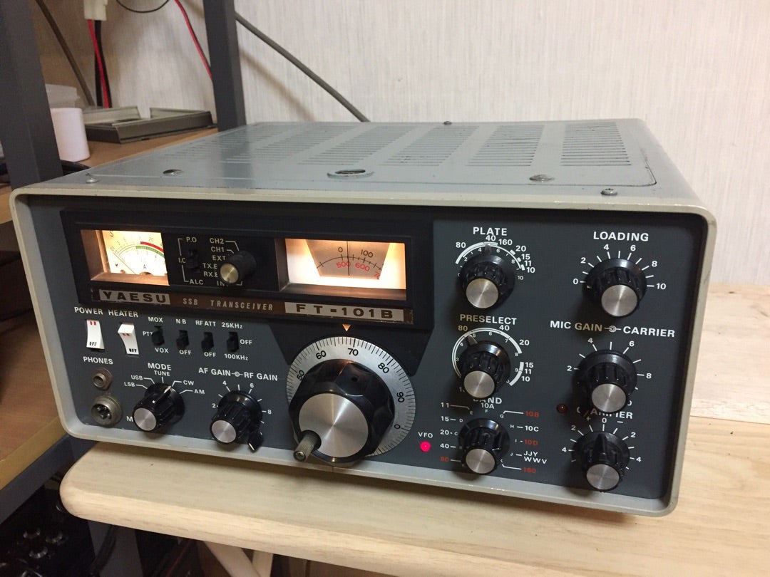 YAESU FT-101B 衝動買い！ | アマチュア無線局 ひろ局長 〜JI2OEY