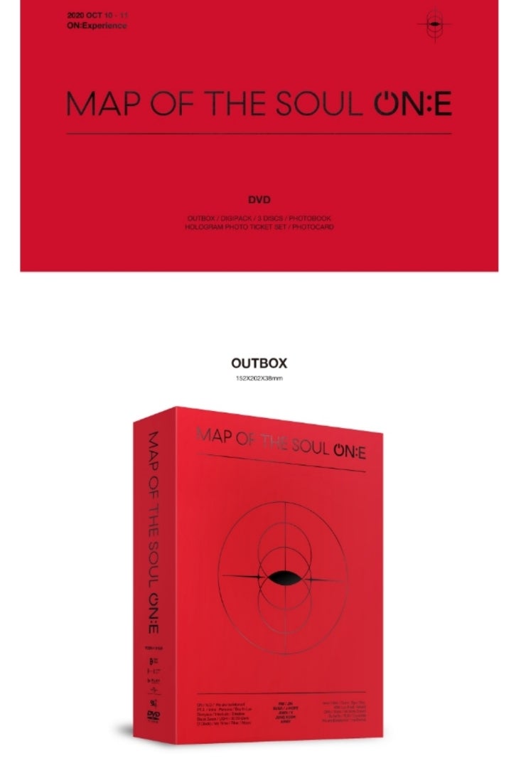 防弾少年団】「MAP OF THE SOUL ON:E」DVD & Blu-ray詳細 | 防弾少年団