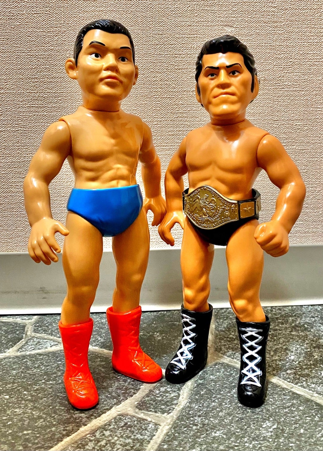 新日本プロレス黄金コンビ メディコムトイ ブルマァク復刻版 坂口征二