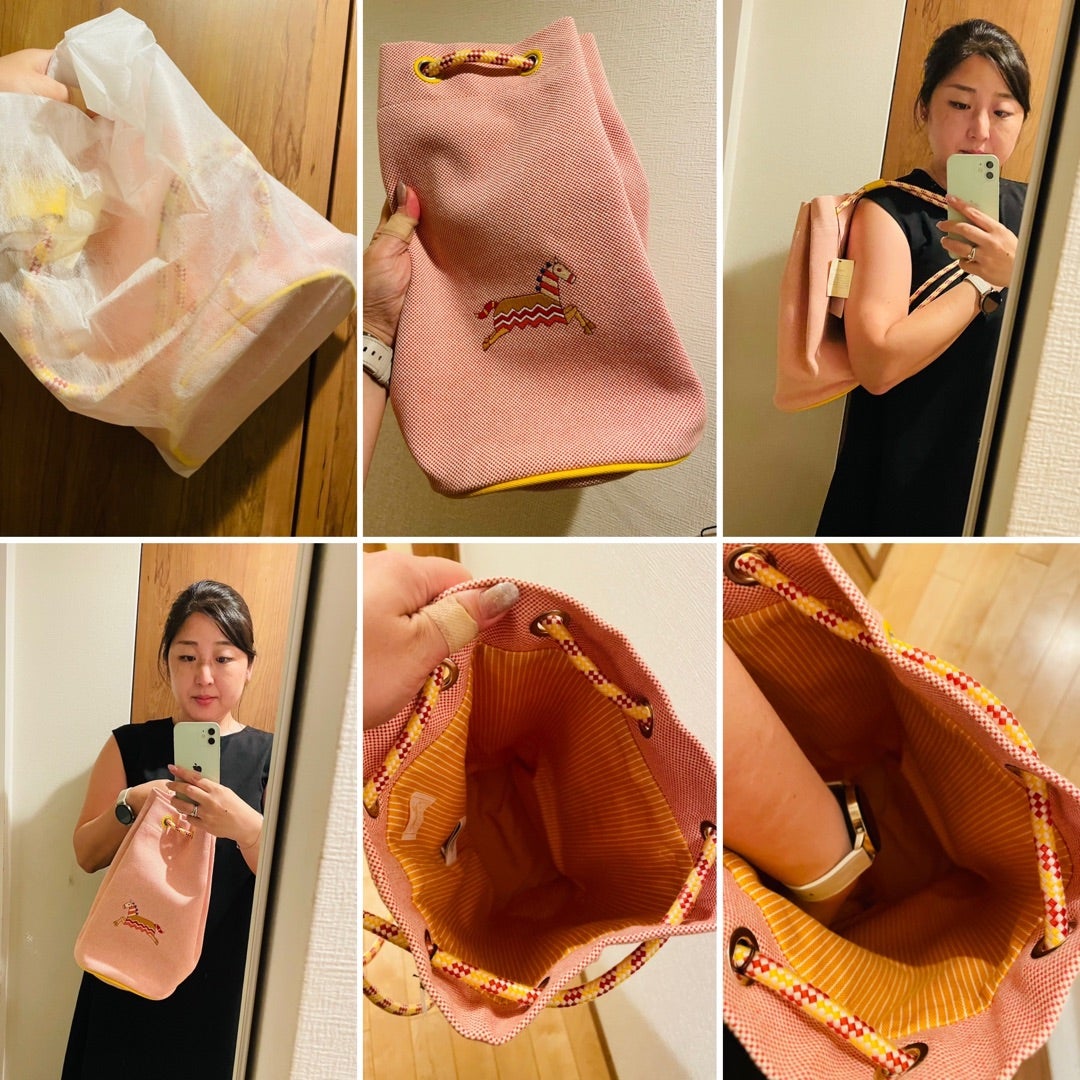 かわいいエルメスベビーライン エポペ ダッフルバッグ | ゆきこ：1、2