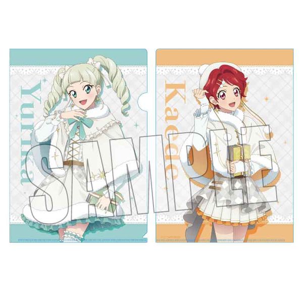 グッズ: アイカツ！ 10th STORY ～未来へのSTARWAY～ クリアファイル