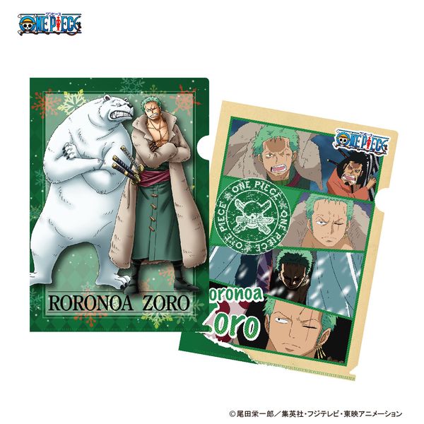 グッズ: ONE PIECE クリアファイル2枚セット ゾロ: キャラアニ