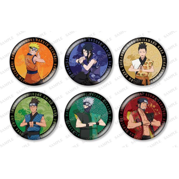 グッズ: NARUTO-ナルト- 疾風伝 おおきなキラキラ缶バッジコレクション